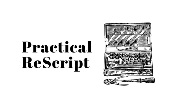 Practical ReScript eBook pre-orders are Open!